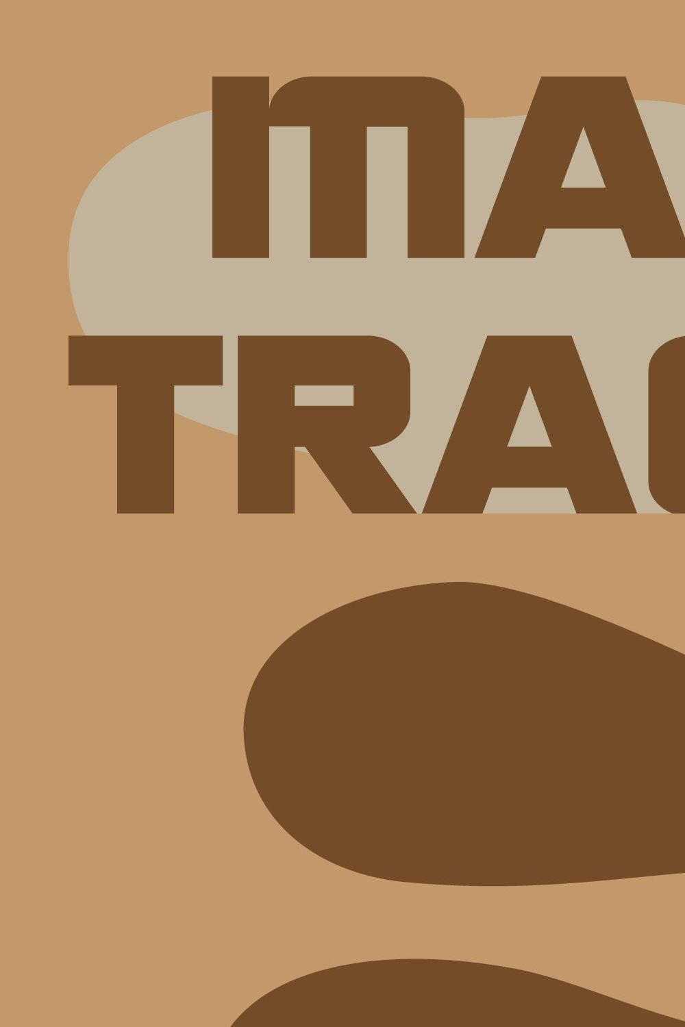 Make Tracks Font pinterest preview image.