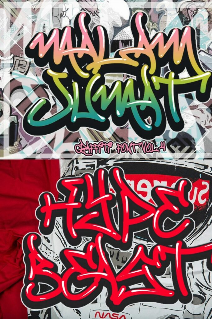 MALAM JUMAT GRAFFITI FONT VOL.4 – MasterBundles