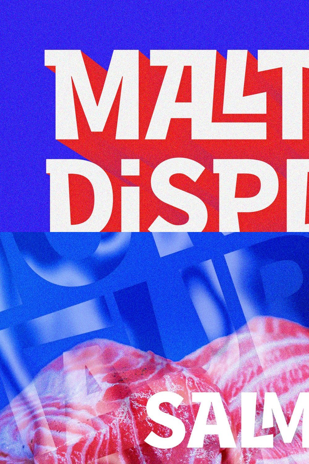 Maltu Tropical Display Typeface pinterest preview image.