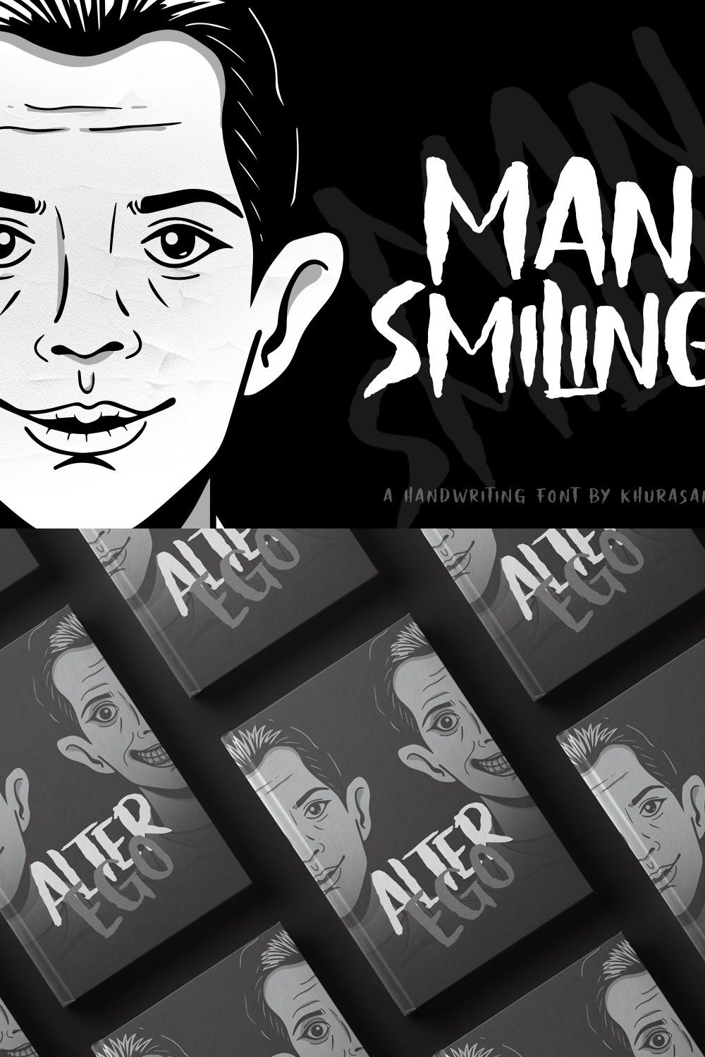 Man Smiling pinterest preview image.