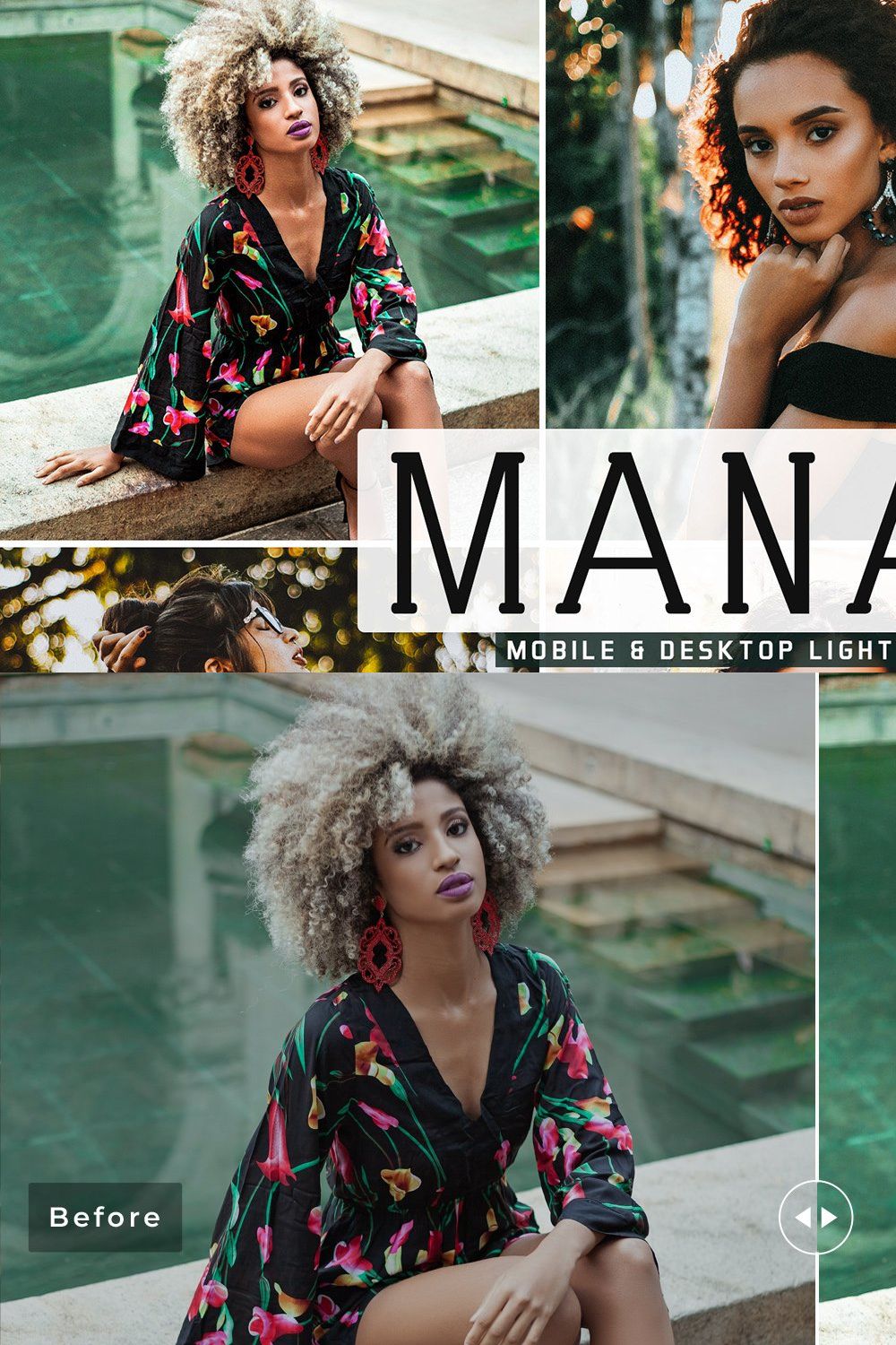 Manaus Pro Lightroom Presets pinterest preview image.