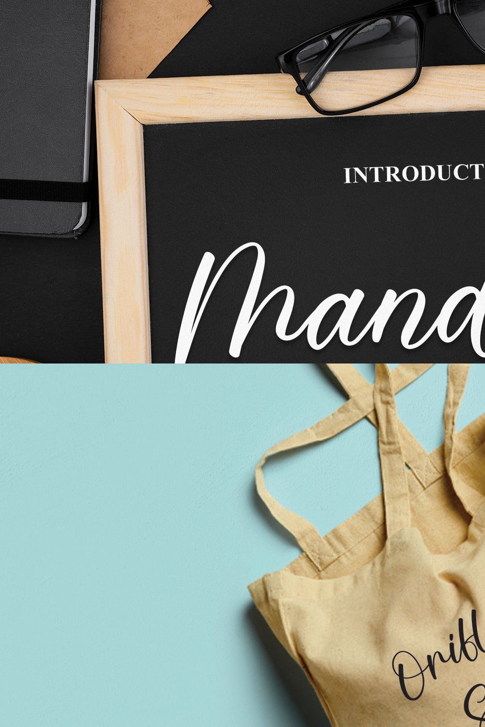 Mandala | Script Font pinterest preview image.