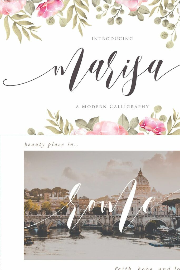 Marisa - A Modern Calligraphy – MasterBundles