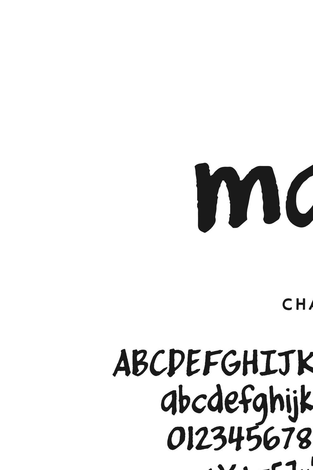 Marker — A Handwritten Doodle Font pinterest preview image.