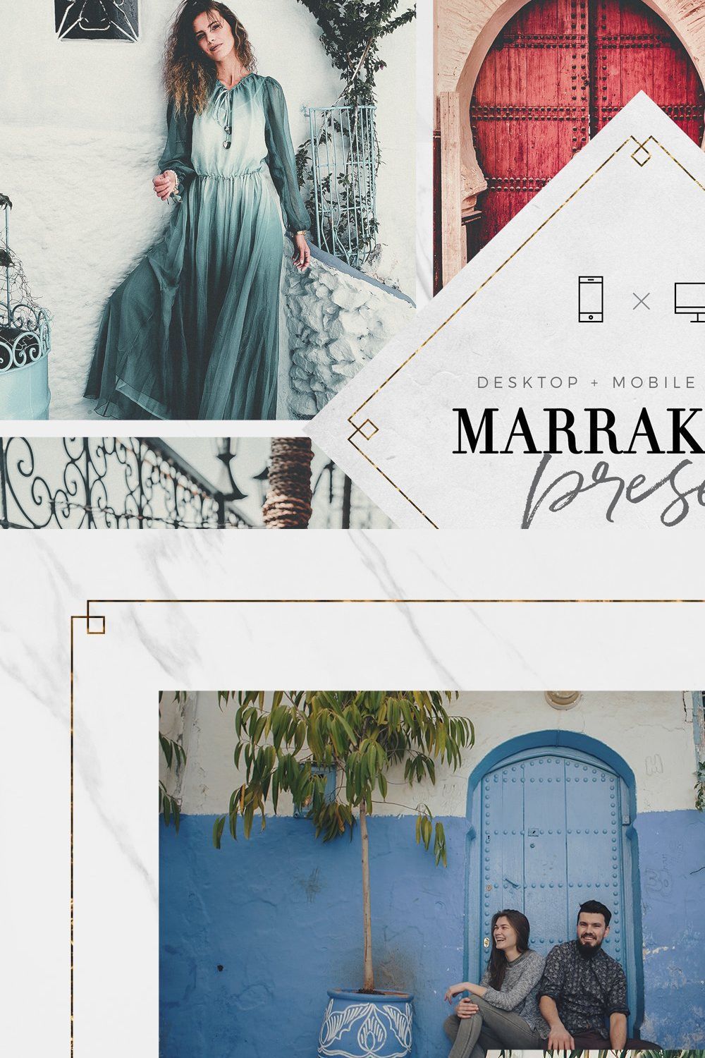 Marrakesh Lightroom Presets Bundle pinterest preview image.