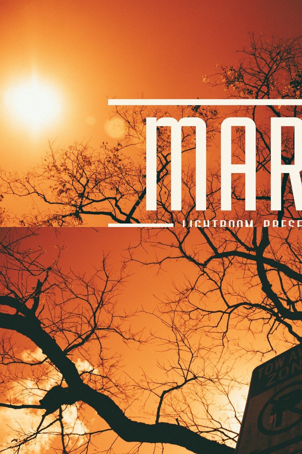 MARS 8 Redscale LR Presets + TOOLKIT pinterest preview image.