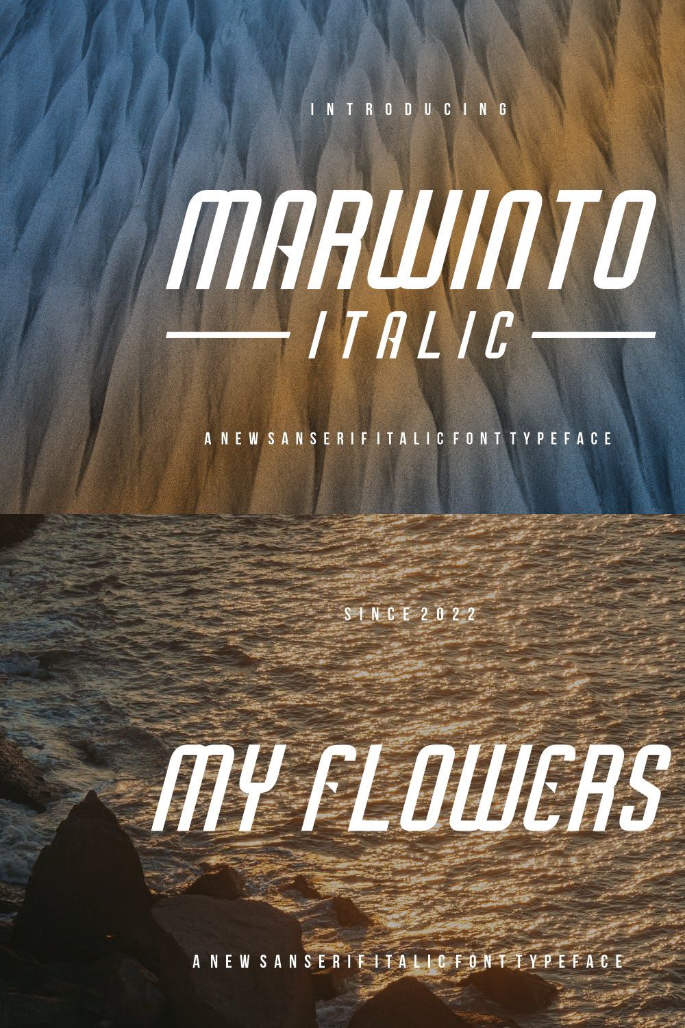 MarwintoItalic pinterest preview image.