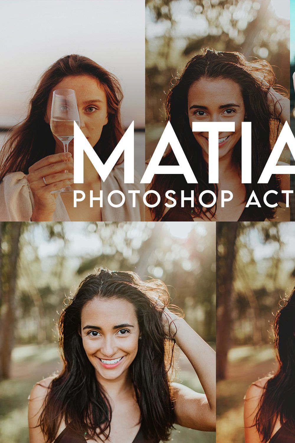 Matias Photoshop Actions pinterest preview image.