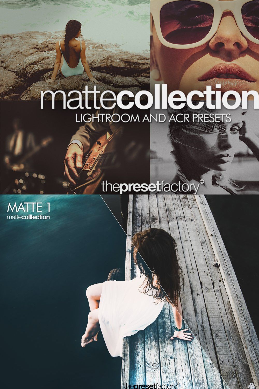 Matte Collection Bundle- LR & ACR pinterest preview image.