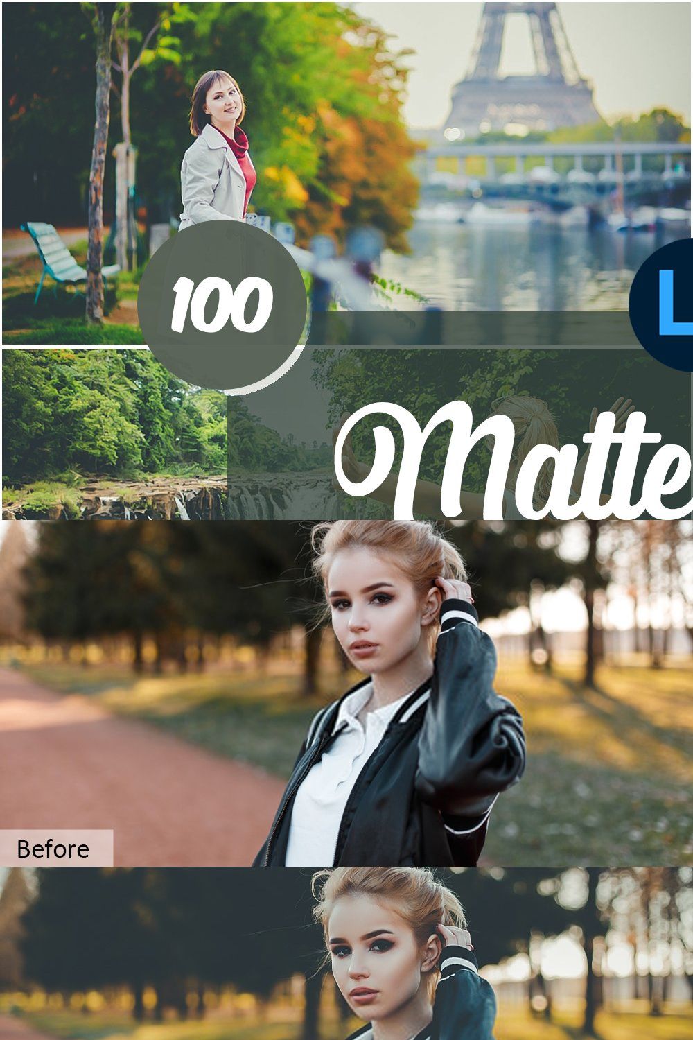 Matte Look Mobile Desktop PRESETS pinterest preview image.