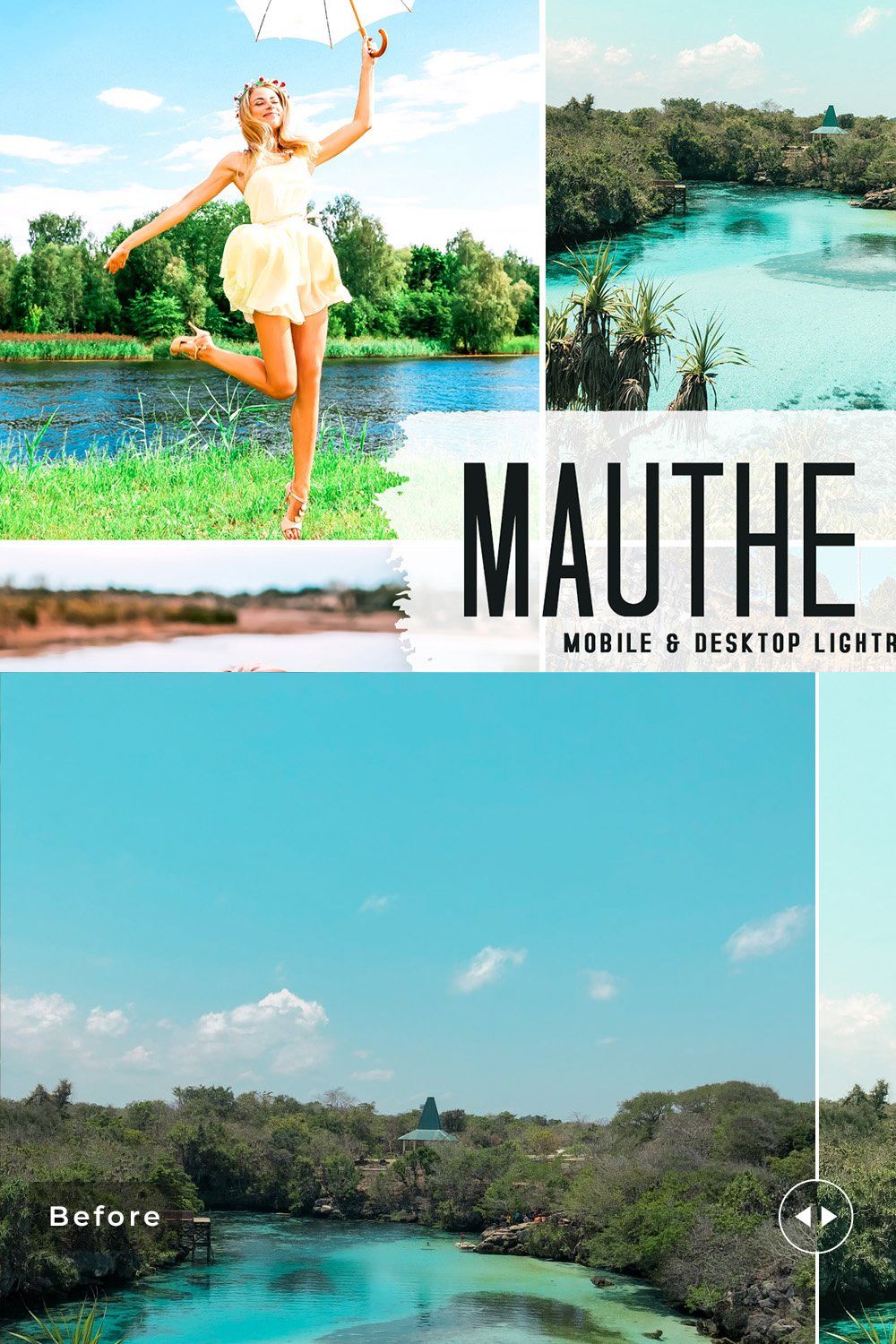 Mauthe Lake Pro Lightroom Presets pinterest preview image.