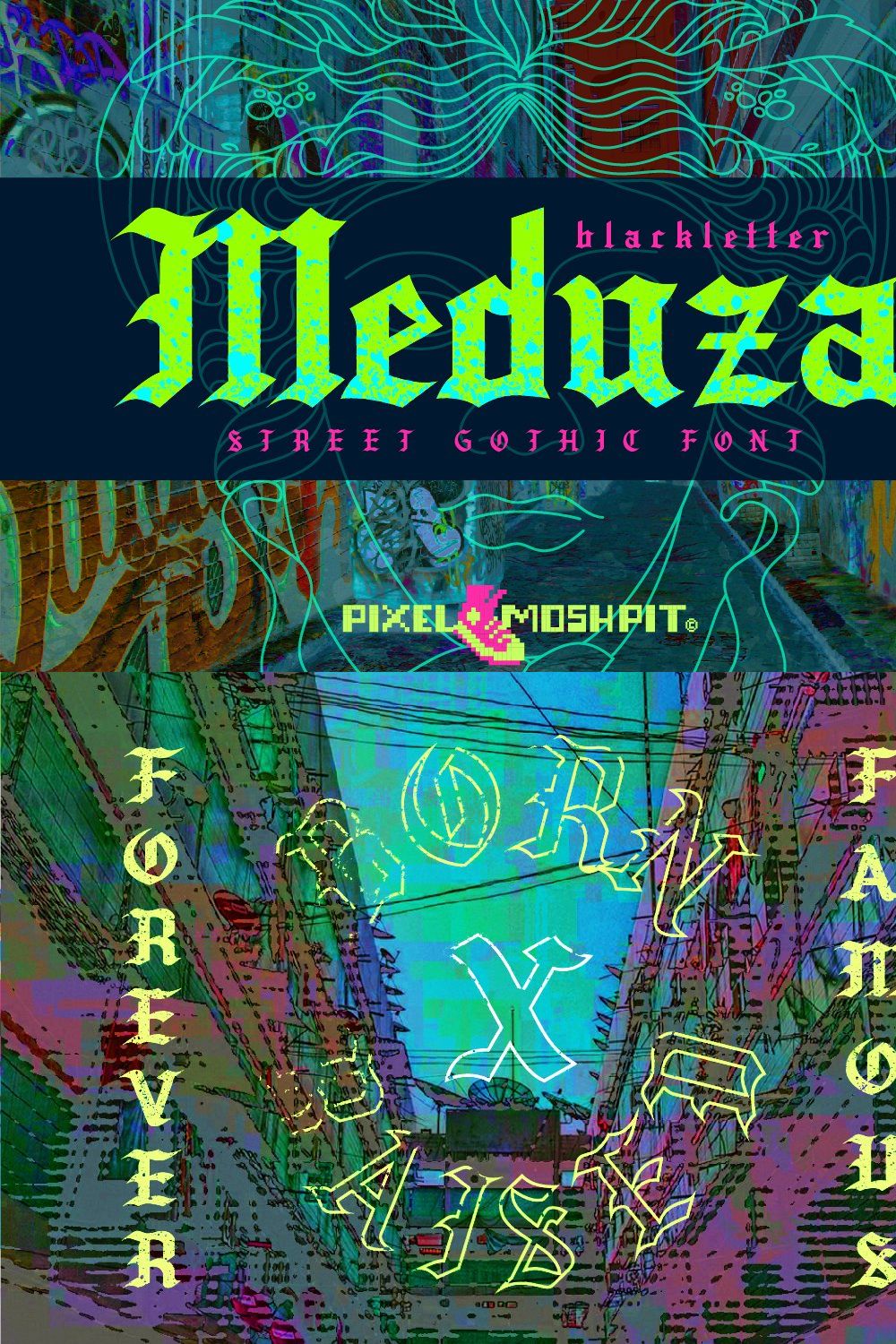 Meduza pinterest preview image.