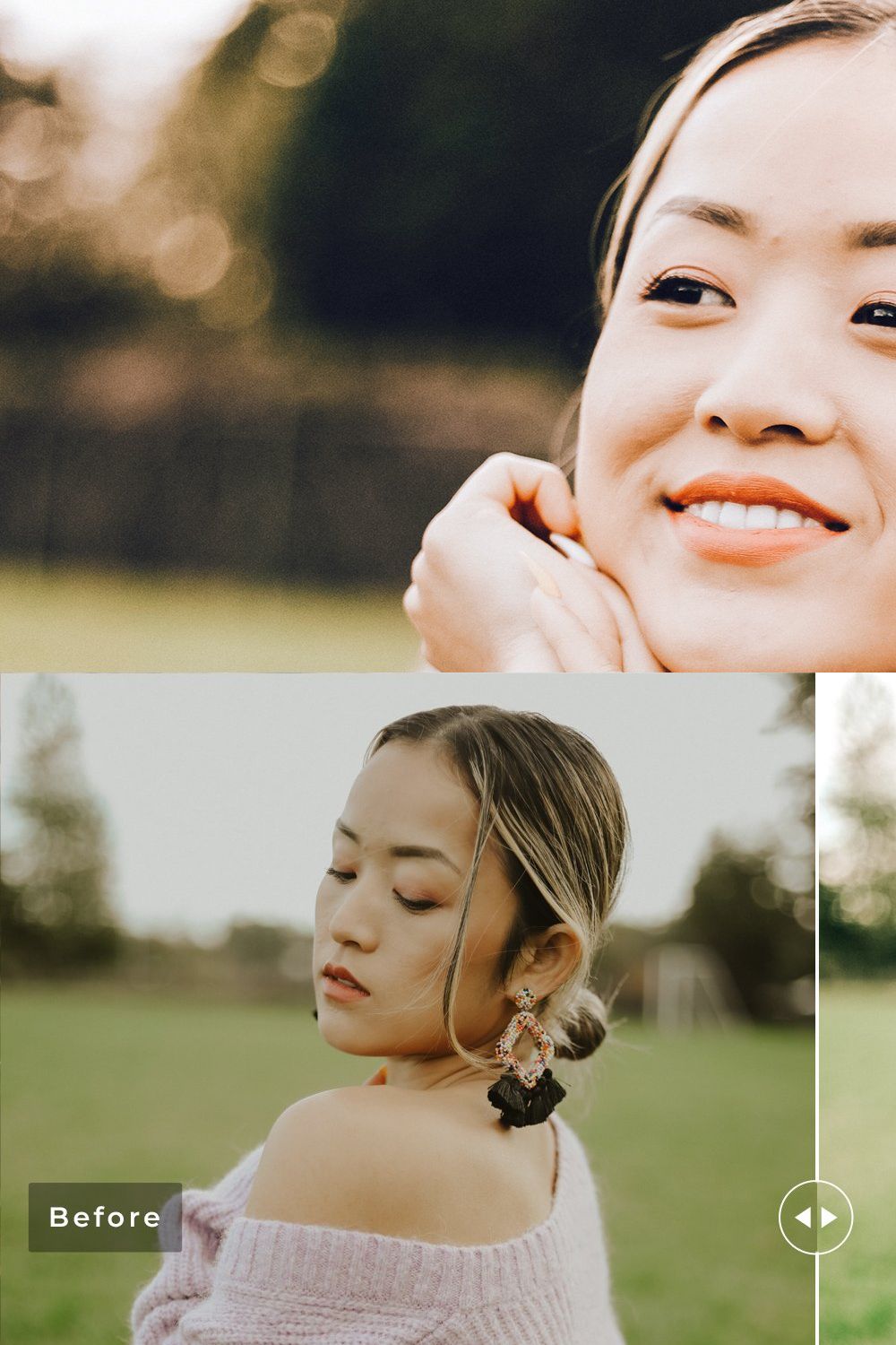 Milkweed Pro Lightroom Presets pinterest preview image.