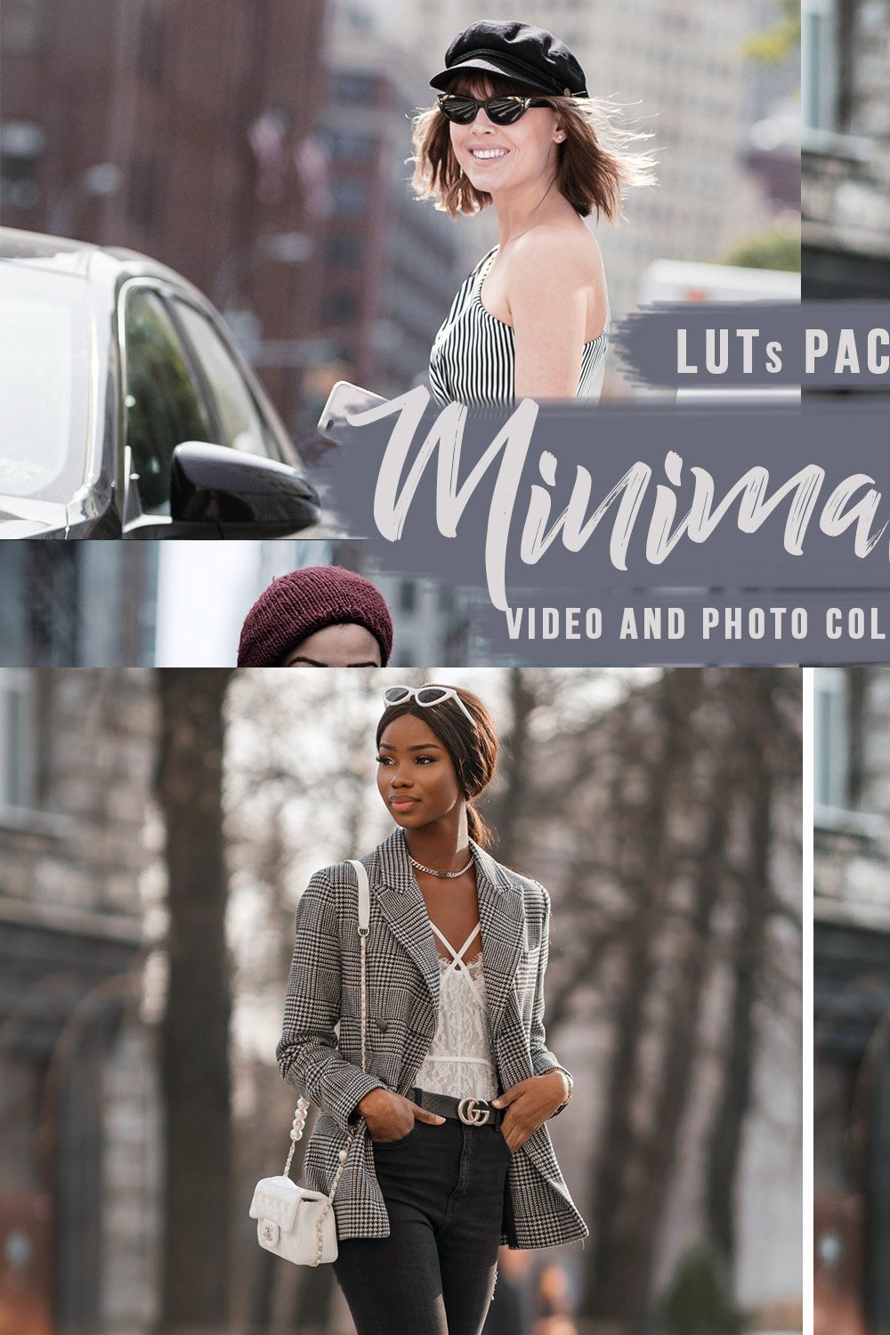Minimal Grey LUTs pinterest preview image.