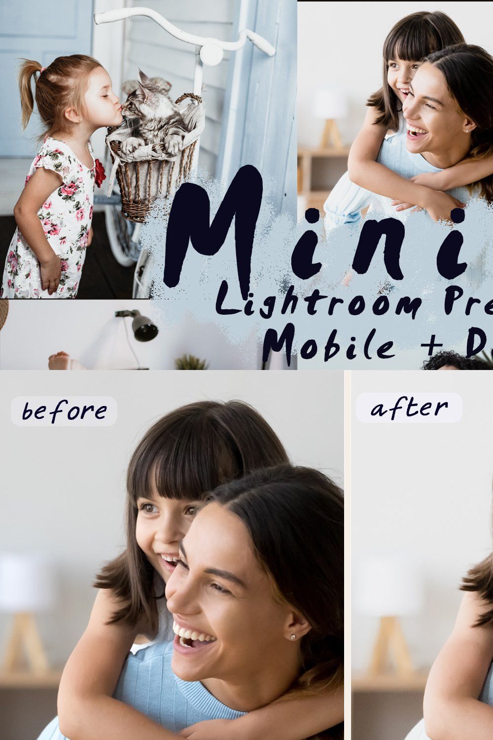 Minimal - Lightroom Presets Pack pinterest preview image.