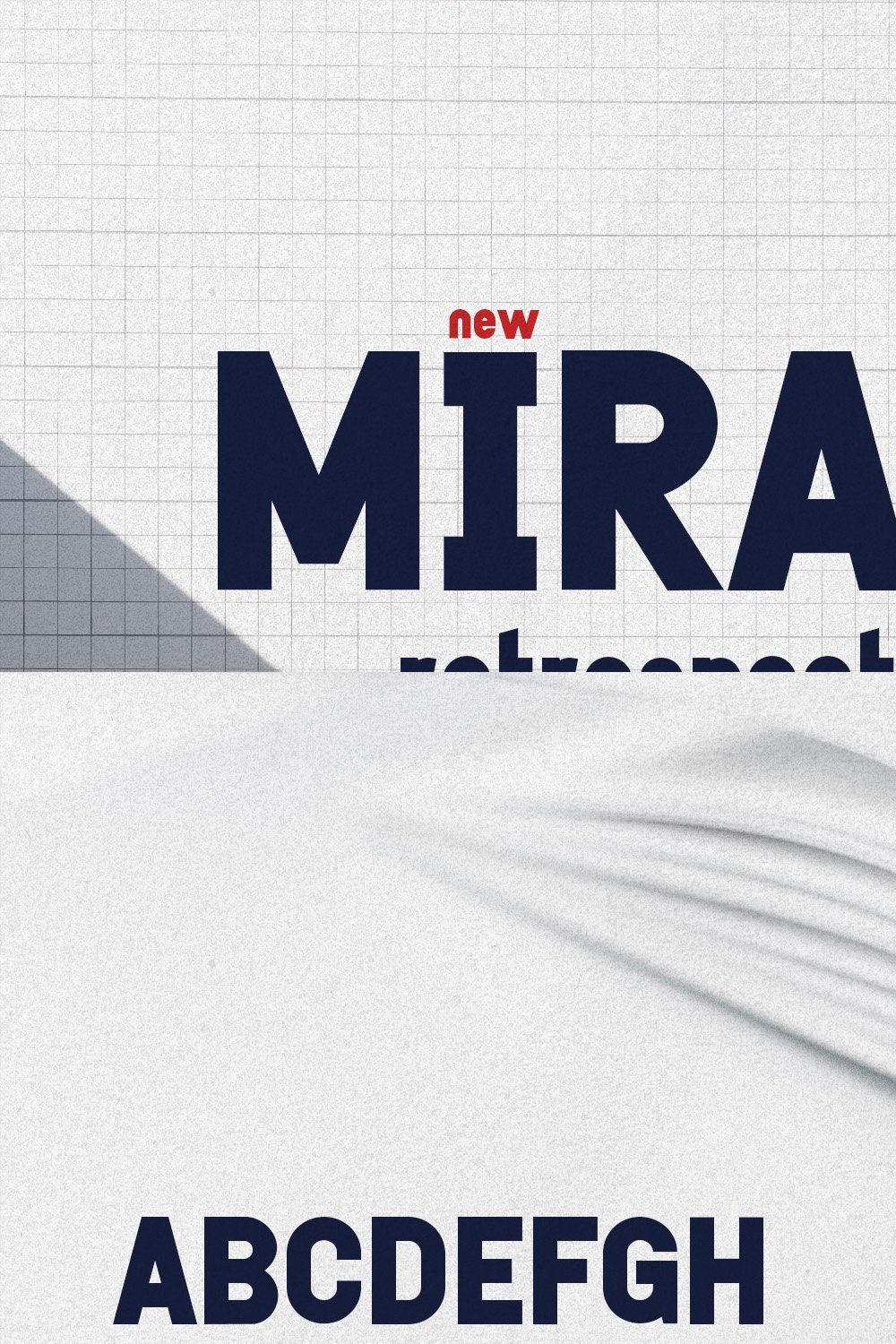 Mirable - Retrospective 1980s Type pinterest preview image.