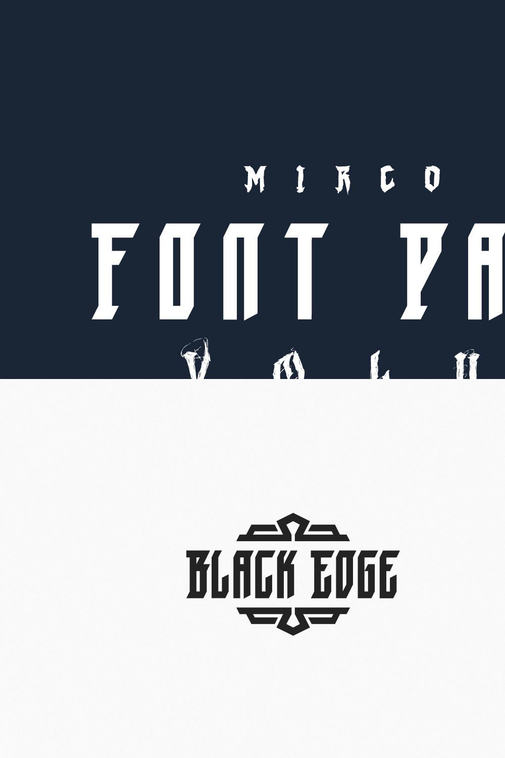 Mirco Zett - Font Package - Vol.1 pinterest preview image.