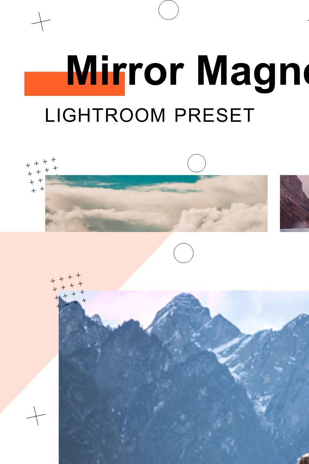 Mirror Magnetism - Lightroom Presets pinterest preview image.