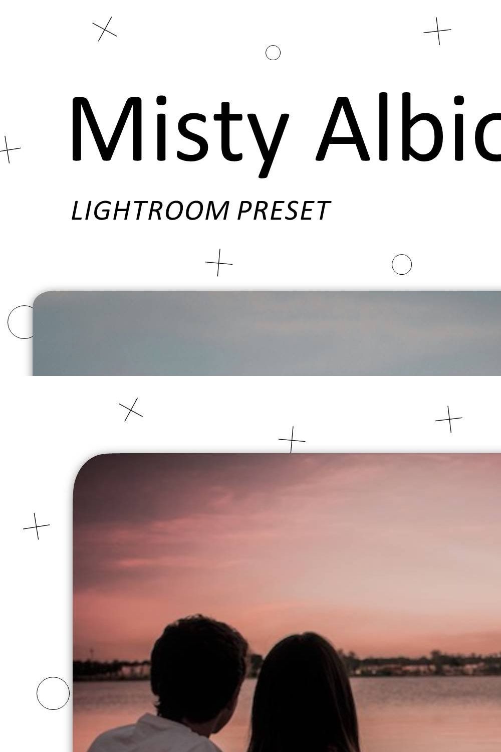 Misty Albion - Lightroom Presets pinterest preview image.