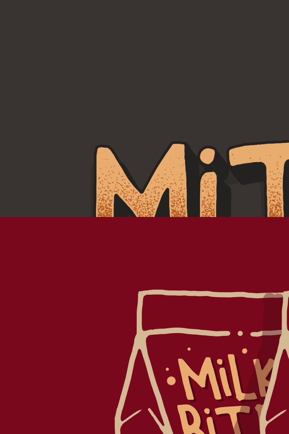 Mittens - Casual Fun Font pinterest preview image.