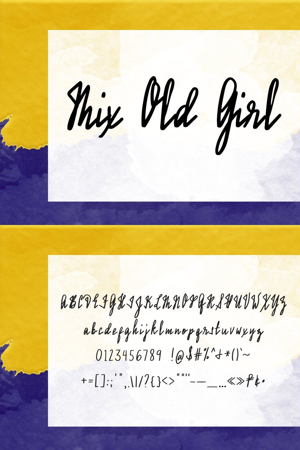 Mix Old Girl pinterest preview image.