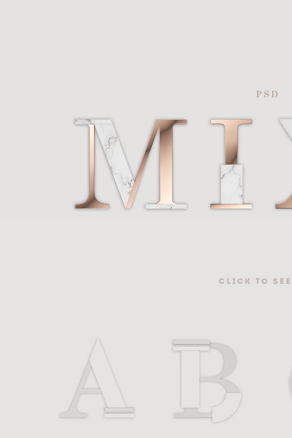 MIXO type kit pinterest preview image.