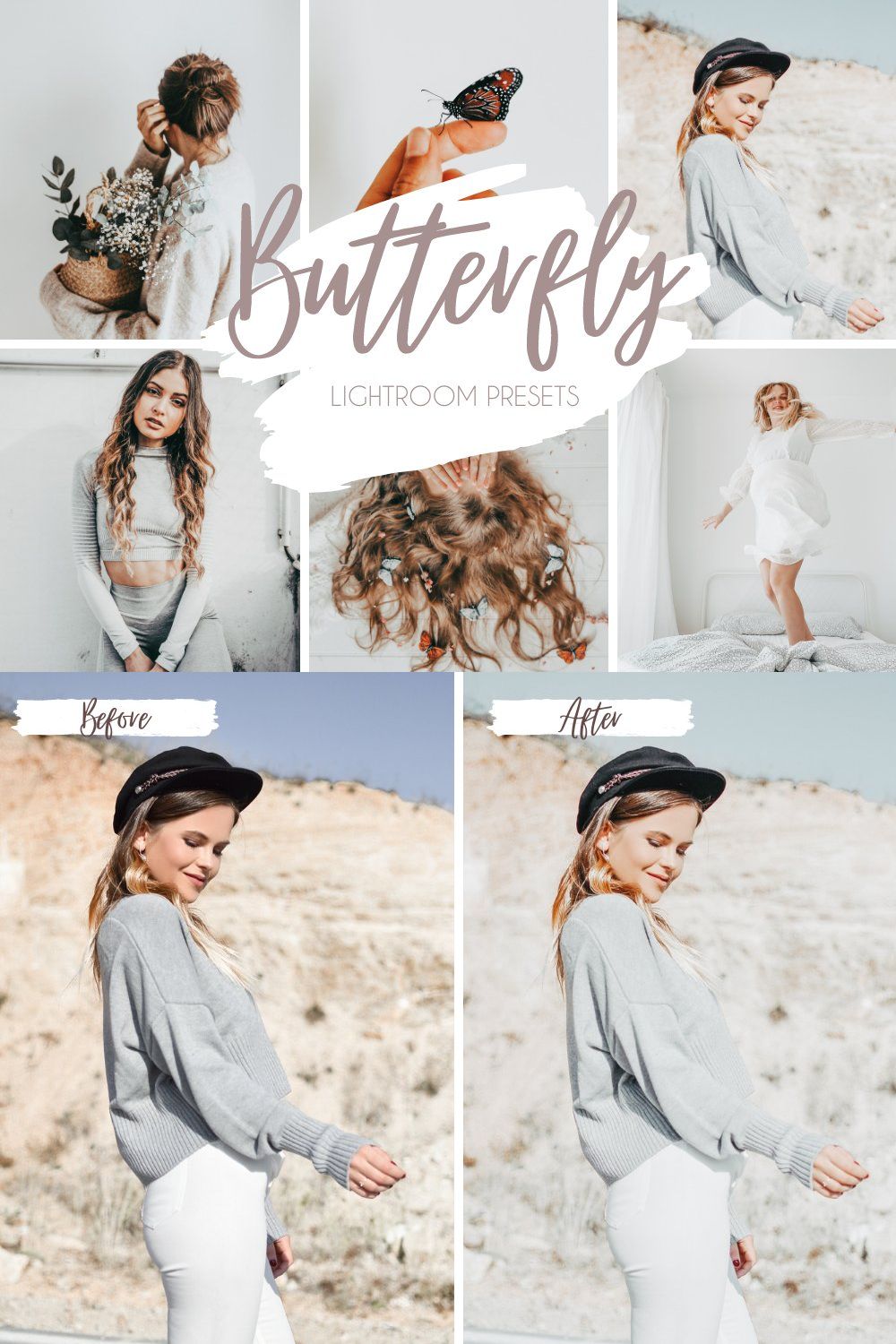 Mobile & Desktop Lightroom Presets pinterest preview image.