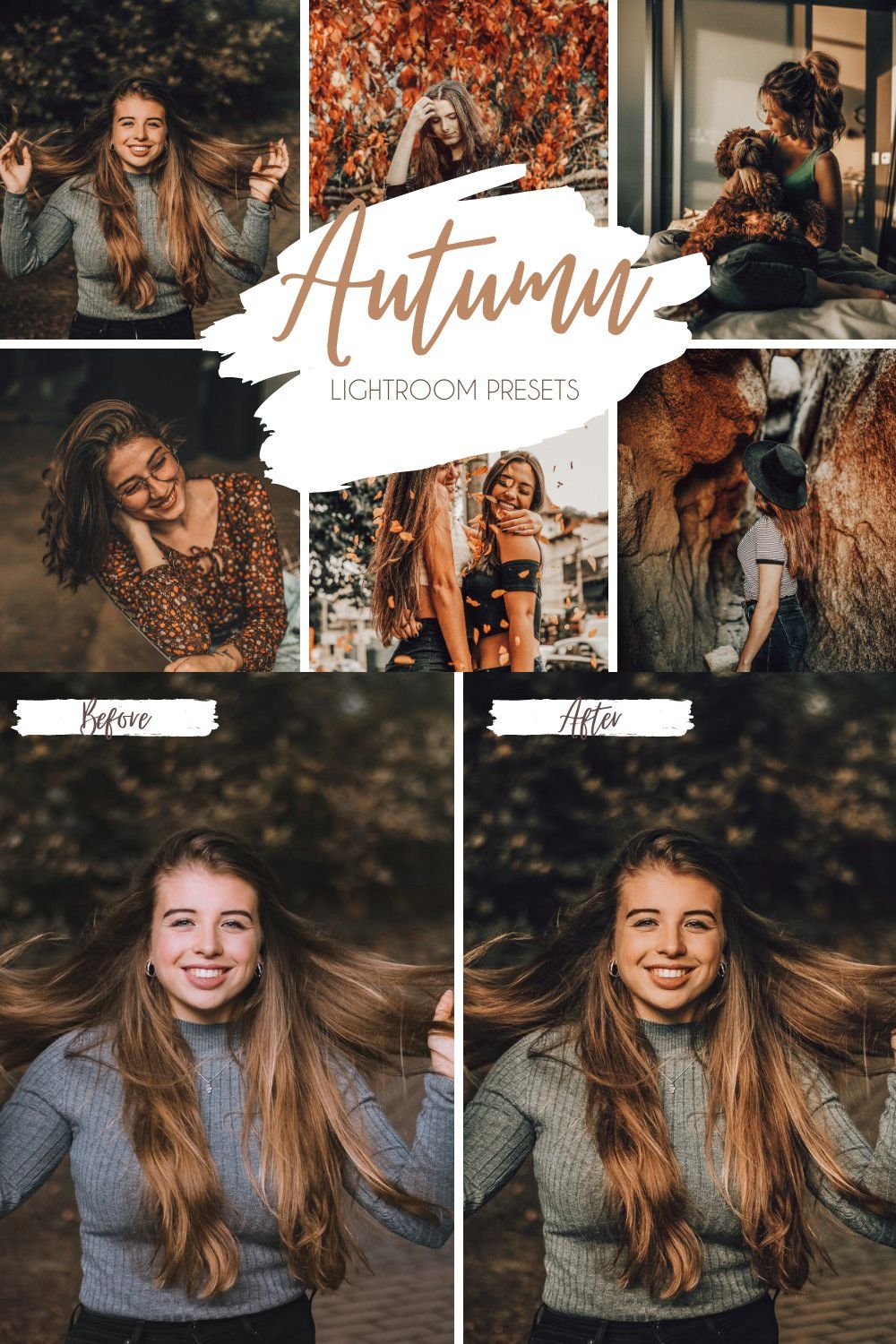 Mobile & Desktop Lightroom Presets pinterest preview image.