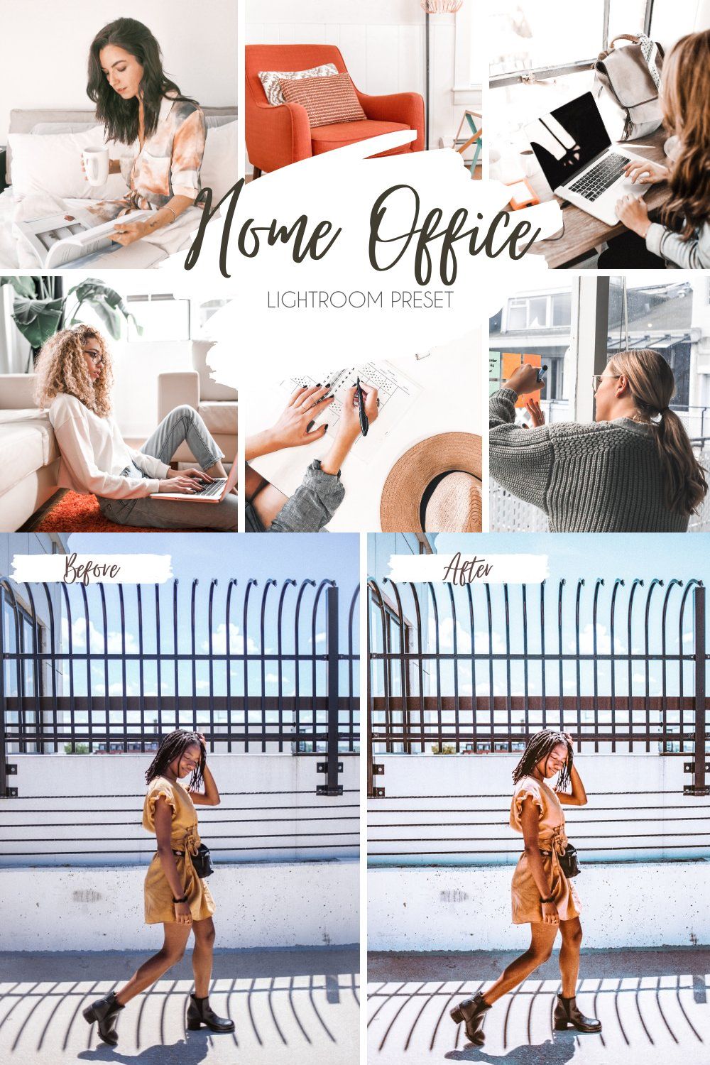 Mobile & Desktop Lightroom Presets pinterest preview image.