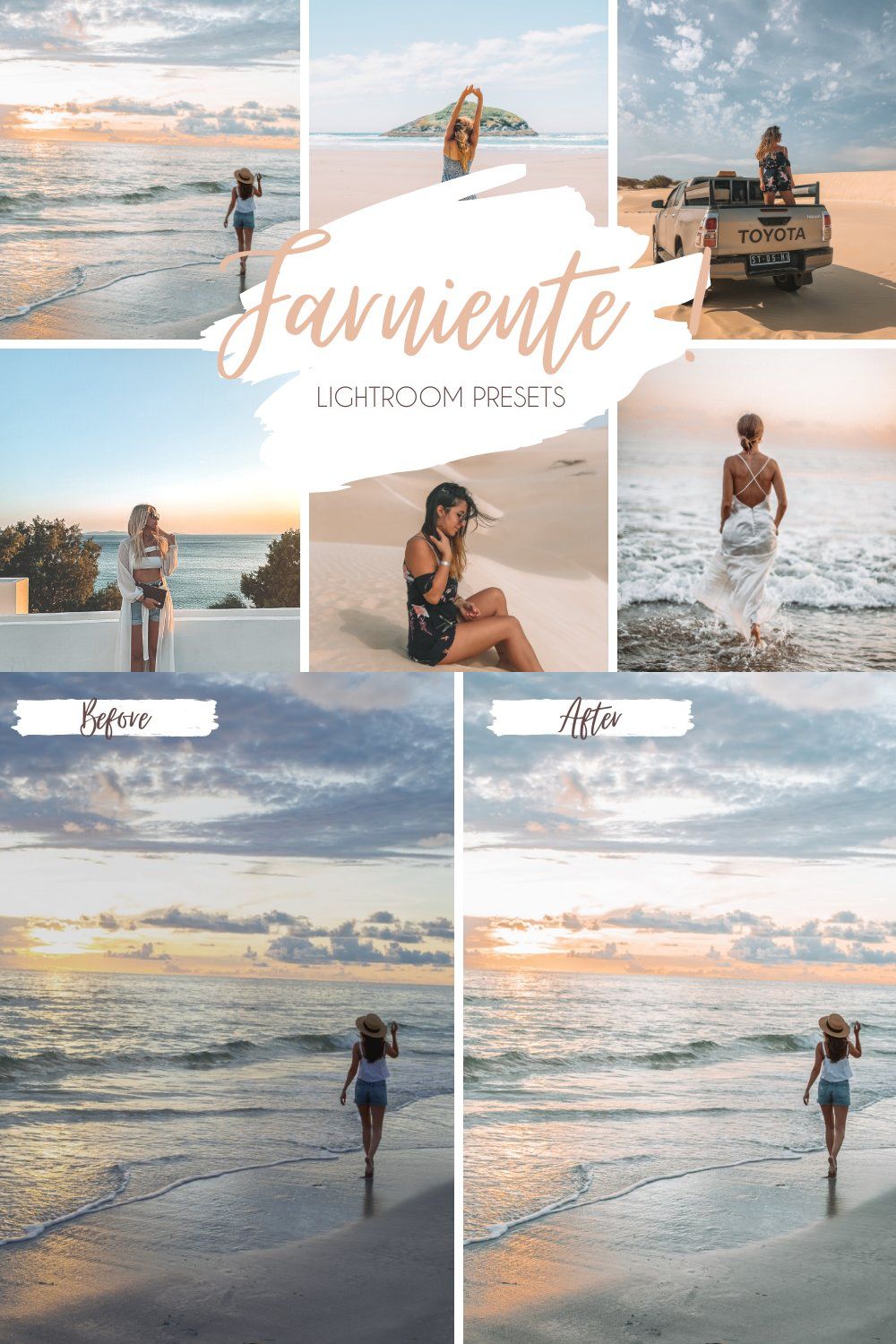 Mobile & Desktop Lightroom Presets pinterest preview image.