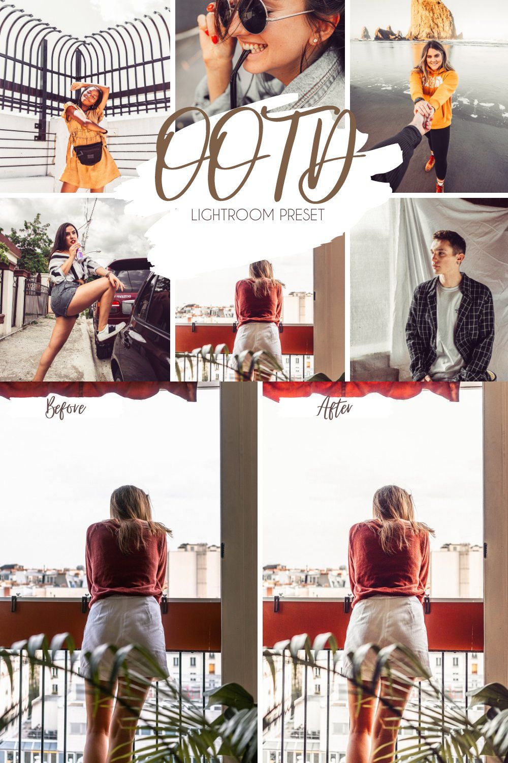 Mobile & Desktop Lightroom Presets pinterest preview image.