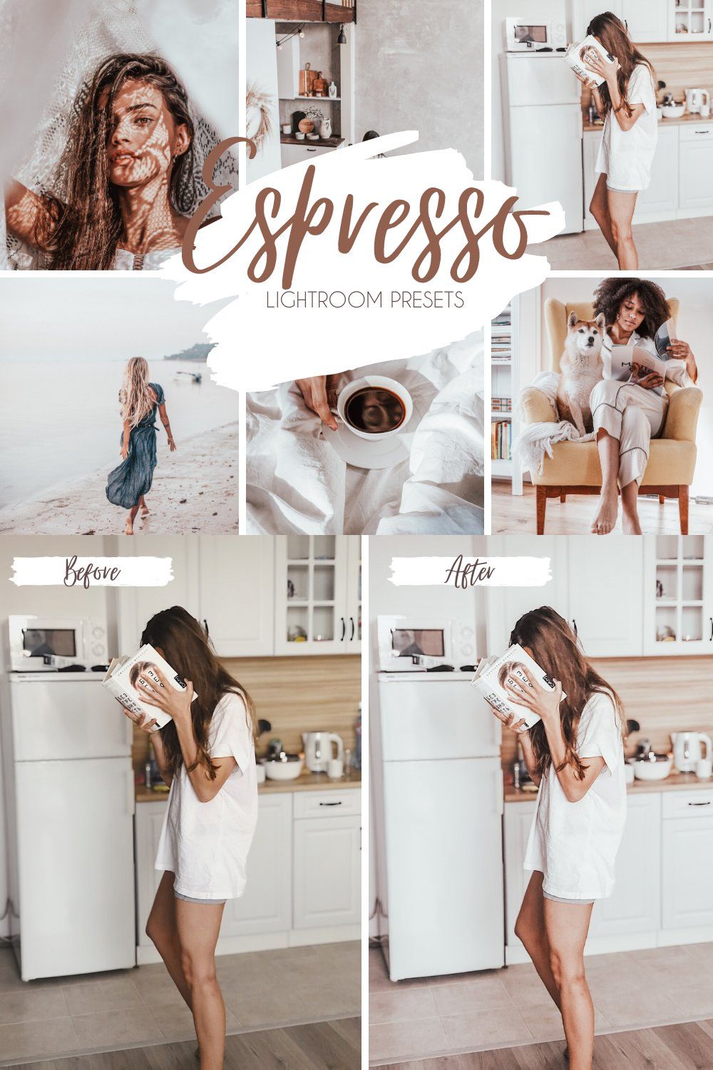 Mobile & Desktop Lightroom Presets pinterest preview image.