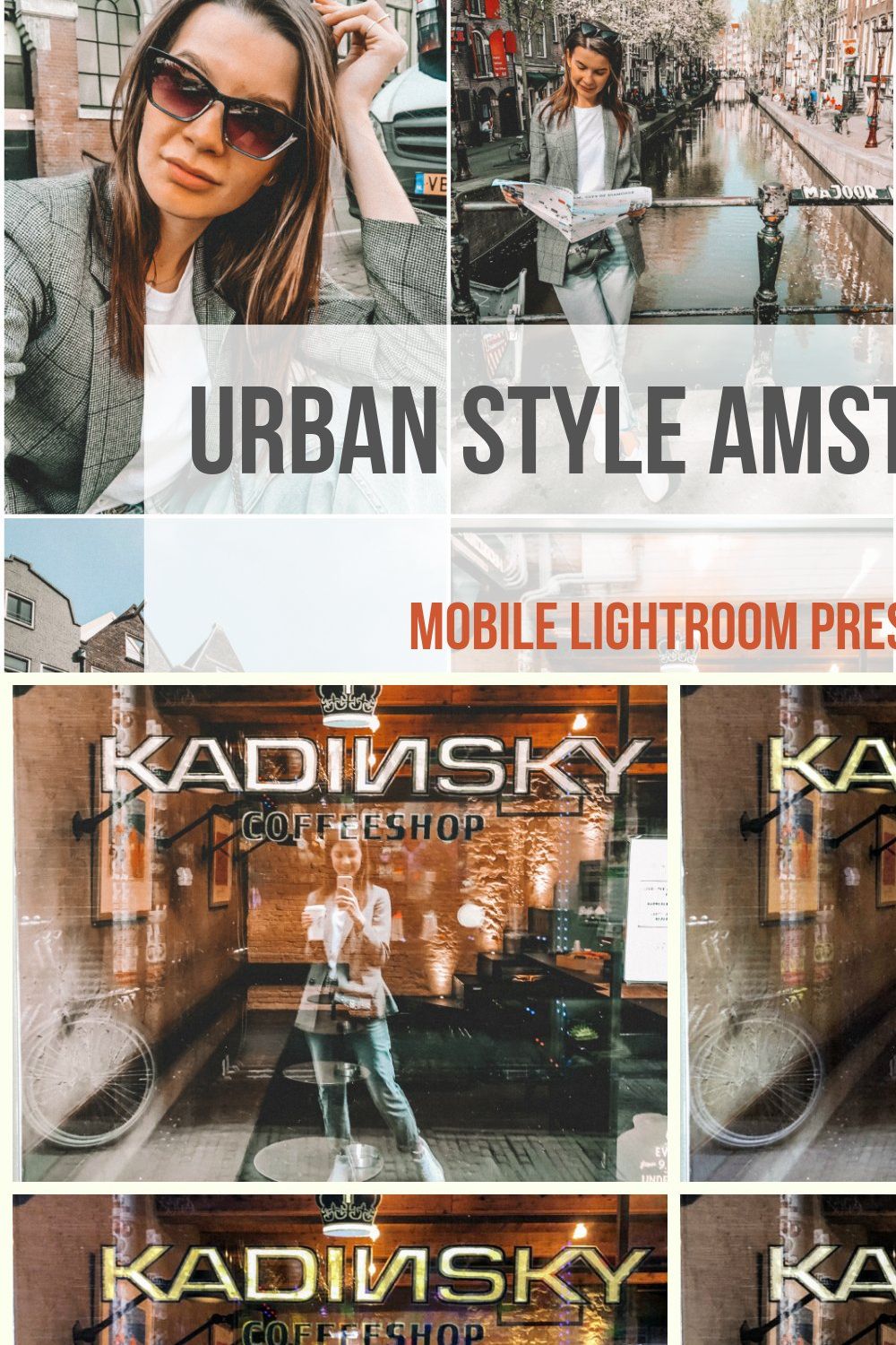 Mobile Lightroom Presets Amsterdam pinterest preview image.