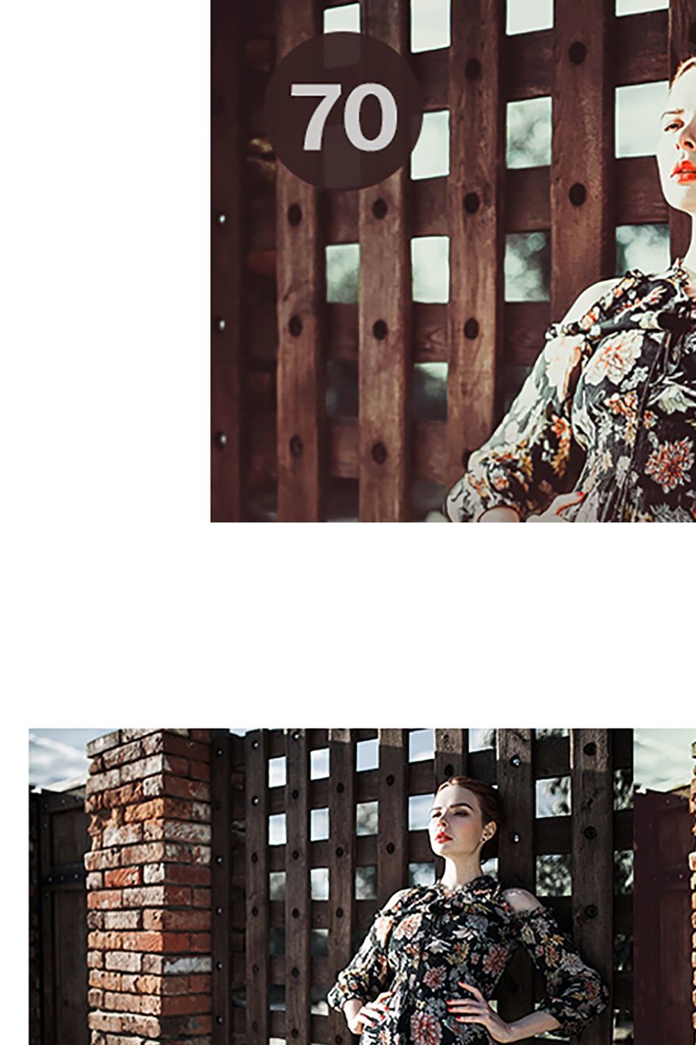 Modern Film Lightroom Mobile Presets pinterest preview image.