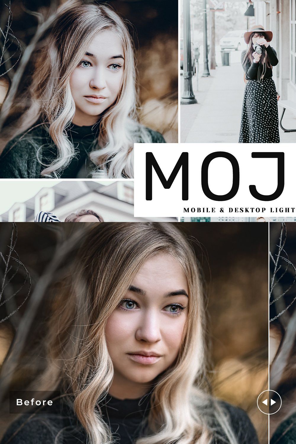 Mojito Lightroom Presets Pack pinterest preview image.