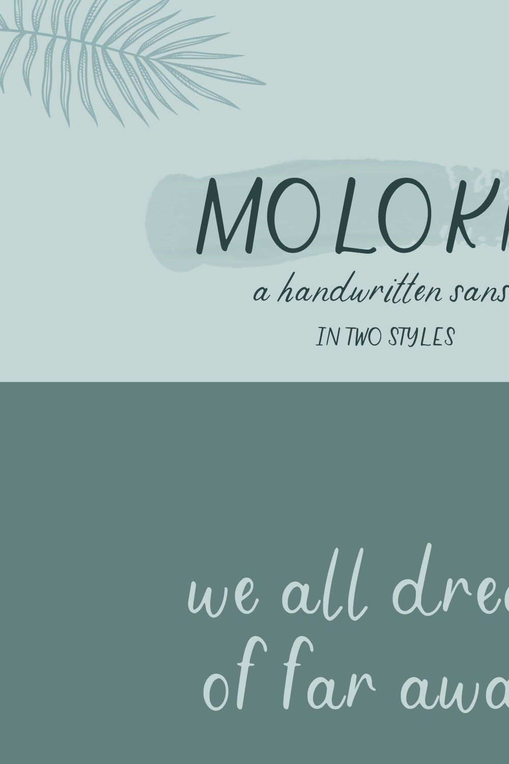 Molokai Sans Duo pinterest preview image.