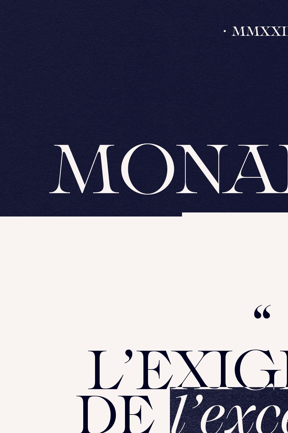 Monarque Serif - Basic Pack pinterest preview image.