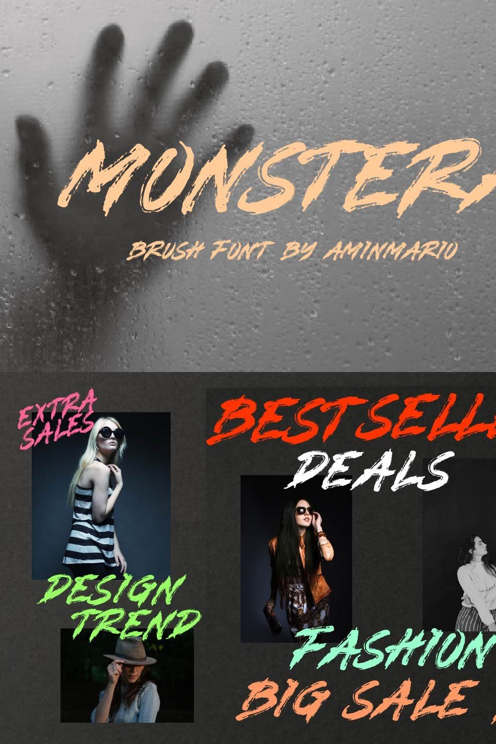 MONSTERA pinterest preview image.