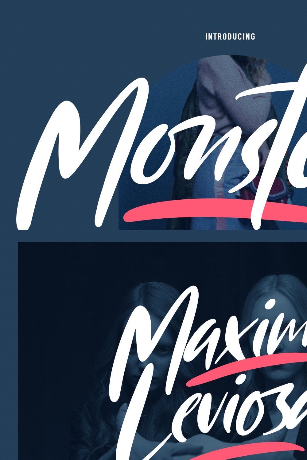 Monstores Fancy Signature Script pinterest preview image.