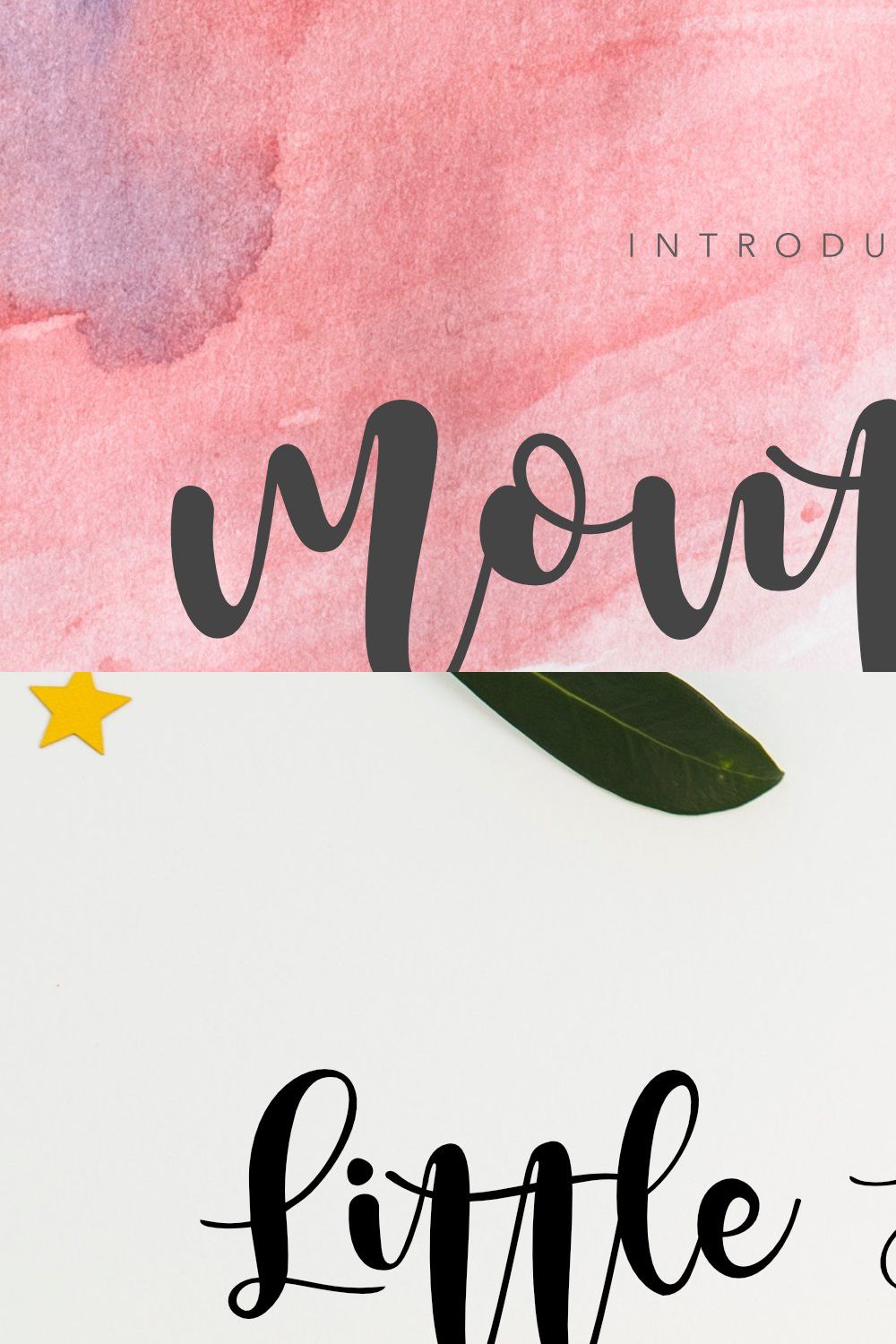 Montra Script pinterest preview image.