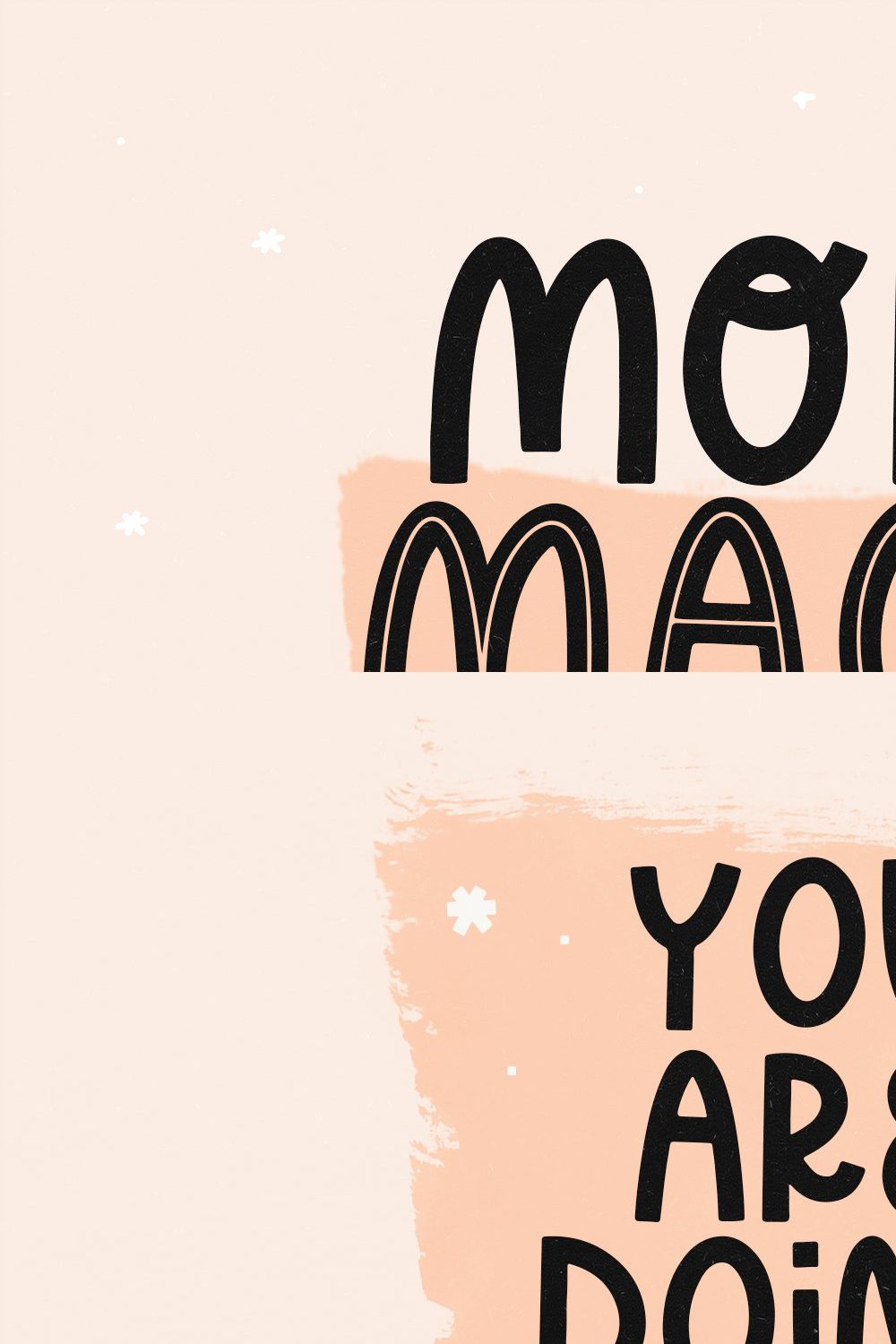 More Magic | Handwritten Font pinterest preview image.