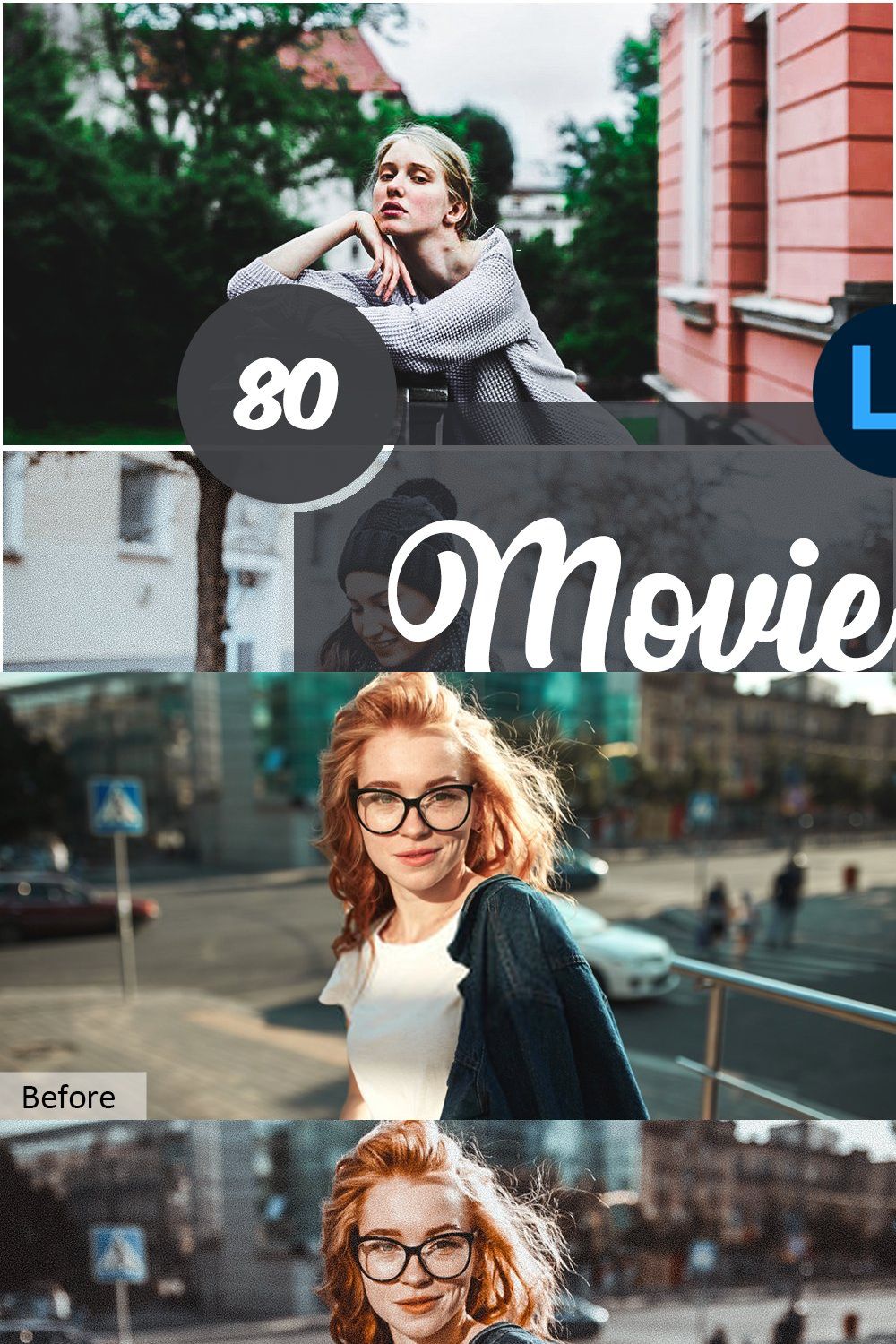 Movie Effect Mobile Desktop PRESETS pinterest preview image.