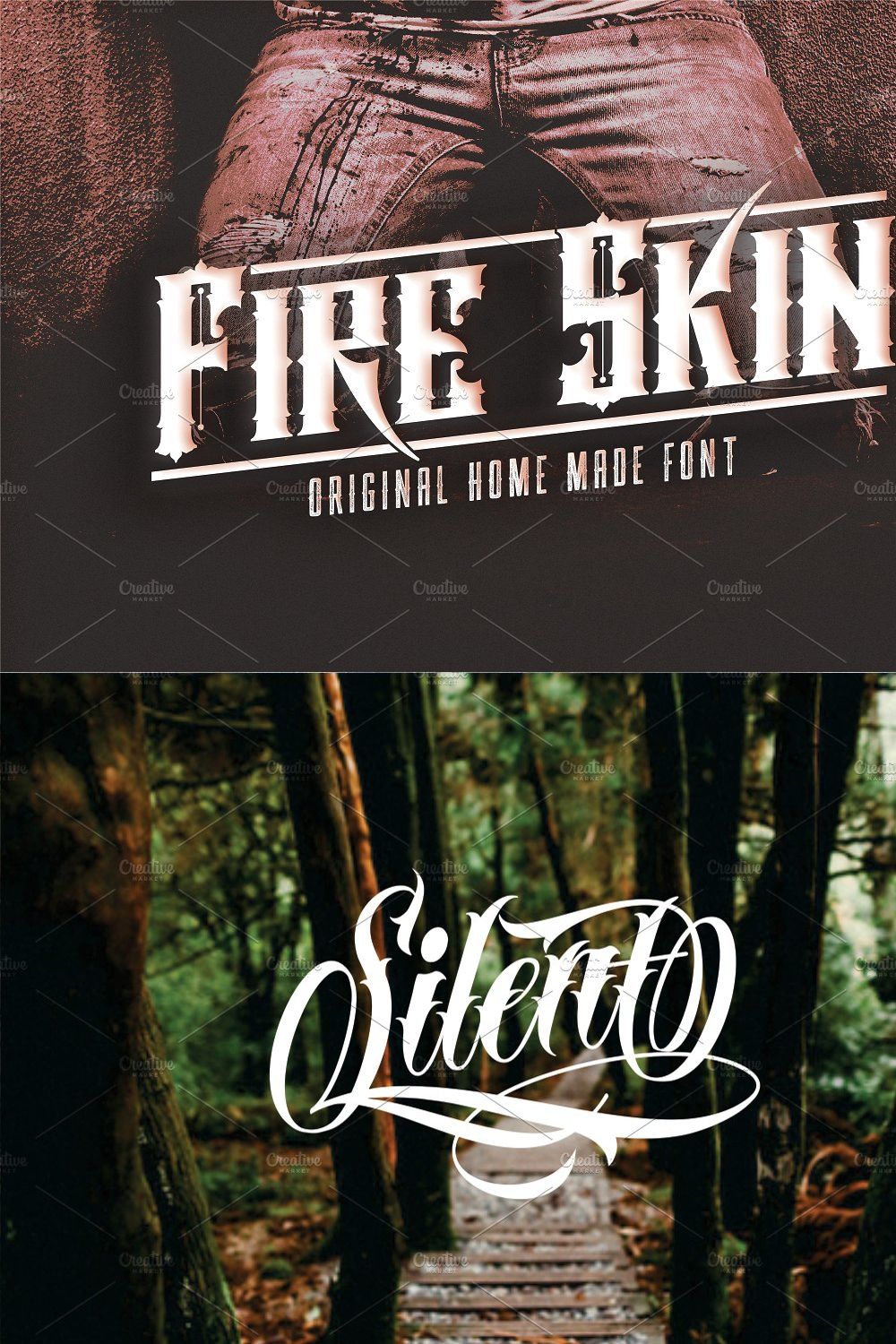 Mr Brown & Fire Skin pinterest preview image.