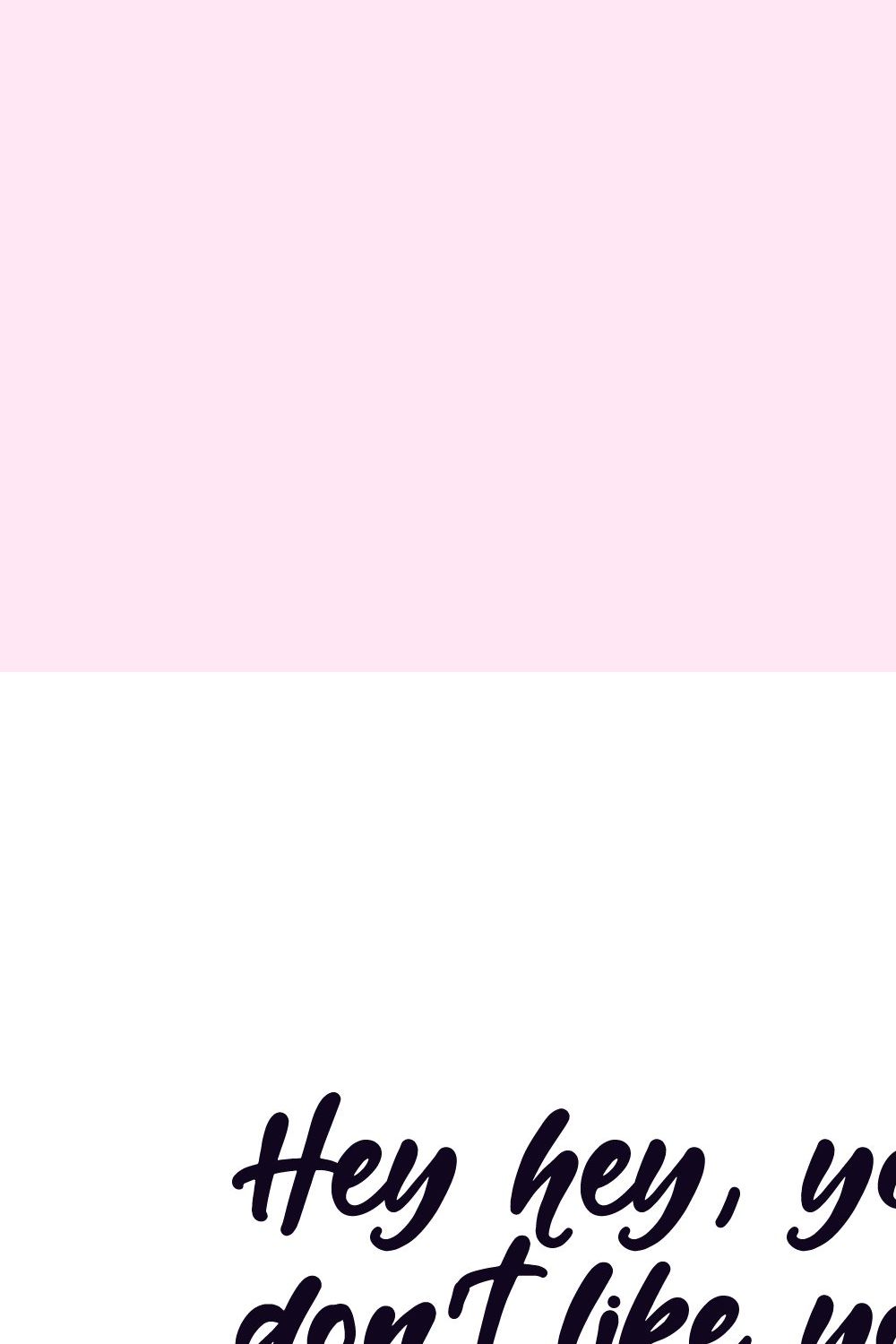 Mutual Feelings Font pinterest preview image.