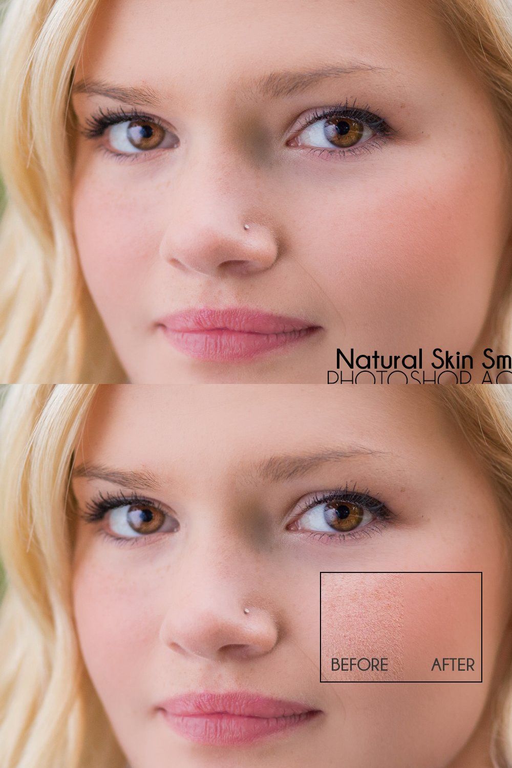 Natural Skin Smoother pinterest preview image.
