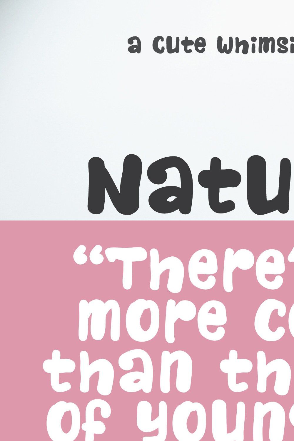 Naturalistic Playground |Handwritten pinterest preview image.