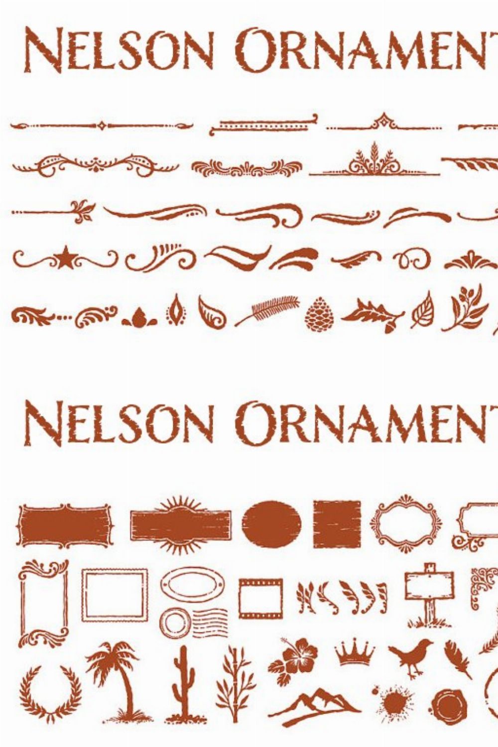 Nelson Ornaments pinterest preview image.