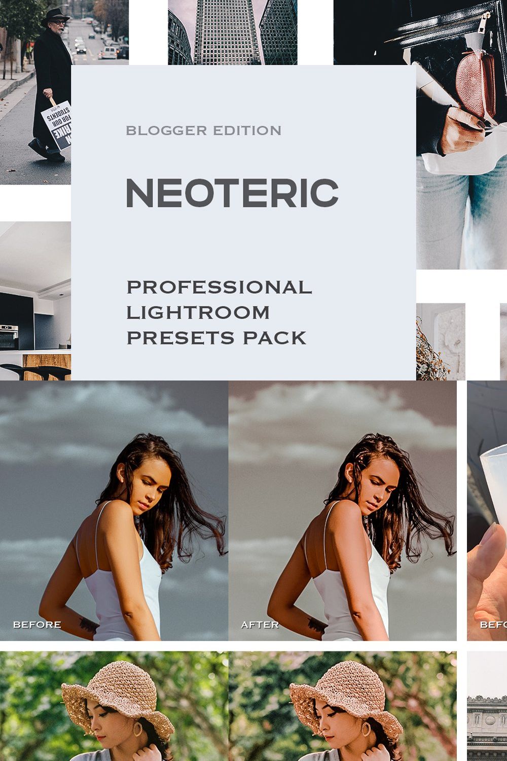 Neoteric Lightroom Presets Mobile pinterest preview image.