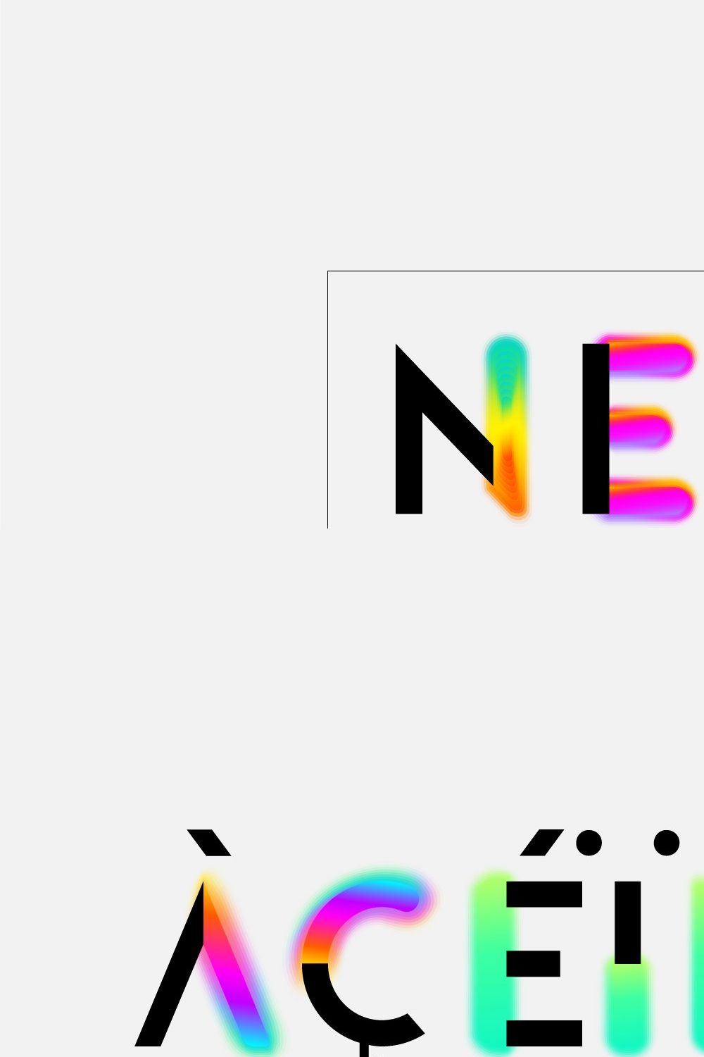Neotype. Color OTF-SVG font family. pinterest preview image.