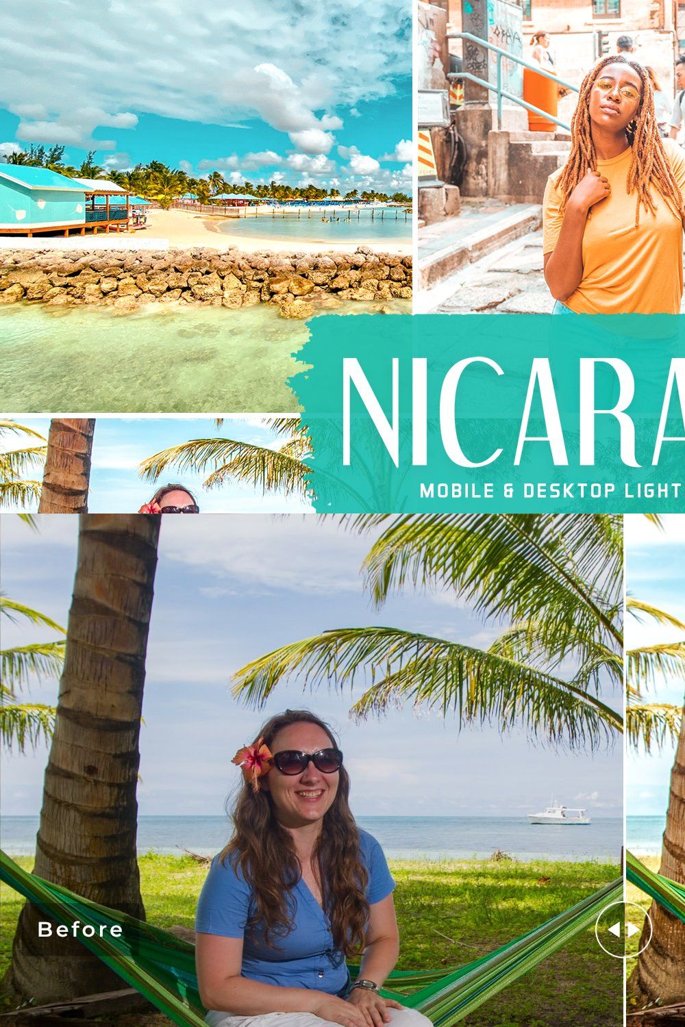 Nicaragua Pro Lightroom Presets pinterest preview image.